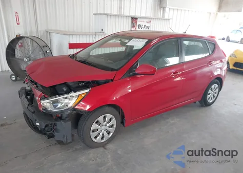 2017 Hyundai Accent Se from USA, damaged, VIN KMHCT5AE2HU342254